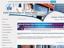 Tablet Screenshot of klinika-rzeszow.pl